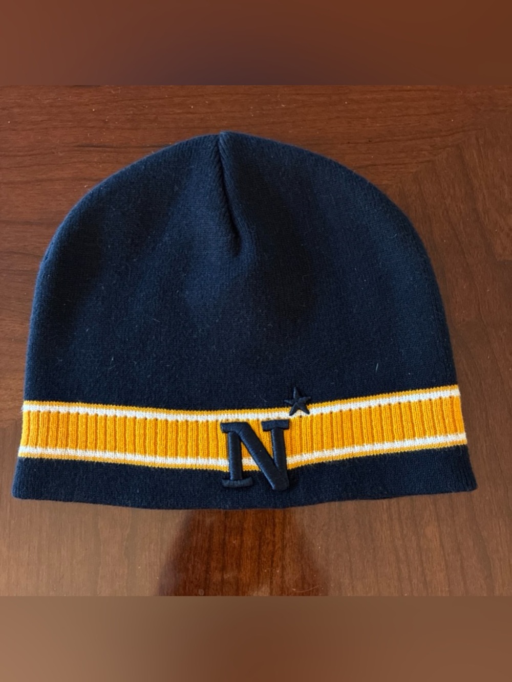 US Naval Academy Winter Hat Beanie  Collegiate Licensed